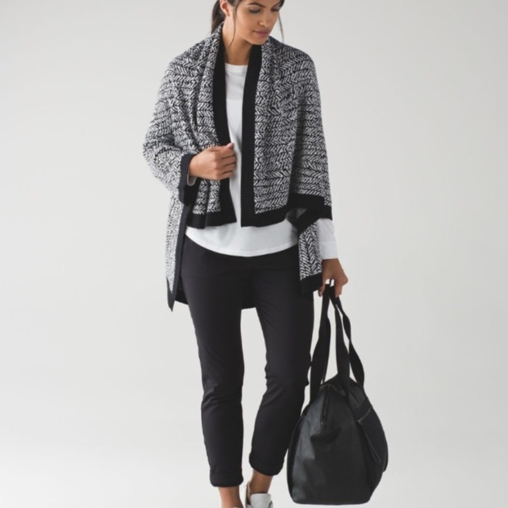 Lululemon Multi-Way Divinity Scarf Cardigan